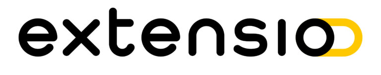 Het logo van Extensio